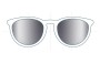 Sunglass Fix Replacement Lenses for Gucci GG3833/F/S - 57mm Wide 