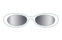 Sunglass Fix Replacement Lenses for Ray Ban B&L W2321 - 52mm Wide 