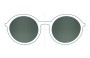 Sunglass Fix Replacement Lenses for Christian Dior Unknown Model - 66mm Wide 