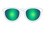 Sunglass Fix Replacement Lenses for Gucci GG 2617/S  - 55mm Wide 