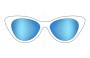 Sunglass Fix Replacement Lenses for Versace MOD 4203 - 55mm Wide 