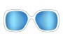 Sunglass Fix Replacement Lenses for Gucci GG3128/S - 60mm Wide 