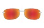 Sunglass Fix Replacement Lenses for Versace MOD 2029 - 60mm Wide 