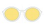 Sunglass Fix Replacement Lenses for Tom Ford Nicole TF164 - 60mm Wide 