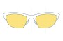 Sunglass Fix Replacement Lenses for Peltor LE400 - 67mm Wide 
