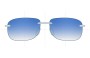Sunglass Fix Replacement Lenses for Gucci GG1653/S - 58mm Wide 