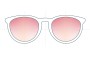 Sunglass Fix Replacement Lenses for Prada  SPS 02S - 55mm Wide 