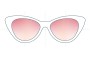 Sunglass Fix Replacement Lenses for Tiffany & Co TF 4105-HB - 55mm Wide 