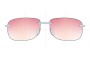 Sunglass Fix Replacement Lenses for Serengeti Ponente - 60mm Wide 