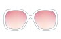 Sunglass Fix Replacement Lenses for Gucci GG0076/S - 60mm Wide 