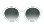 Sunglass Fix Replacement Lenses for Silhouette MOD1125 - 58mm Wide 