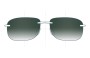 Sunglass Fix Replacement Lenses for Nike EG0032 Hyperion S.R II - 61mm Wide 