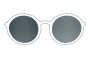 Sunglass Fix Replacement Lenses for Carrera 5460 - 55mm Wide 