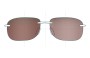 Sunglass Fix Replacement Lenses for Versace MOD N86 - 66mm Wide 