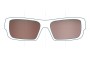 Sunglass Fix Replacement Lenses for Electric Crossover 2011 and Older - 65mm Wide 