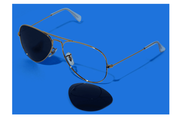 Ray Ban replacement lenses repairs by Sunglass Fix™