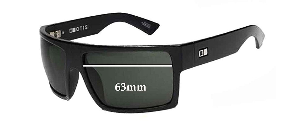 Sunglass Fix Replacement Lenses for Otis The Vanish - 63mm Wide