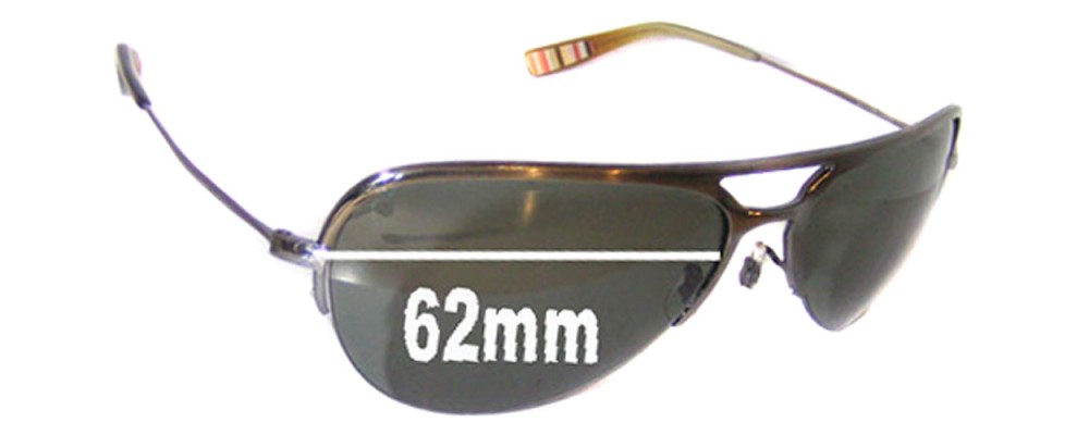 Sunglass Fix Replacement Lenses for Paul Smith PS 823 - 62mm Wide