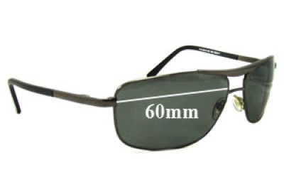 Ray Ban RB8019 Replacement Lenses 60mm wide 