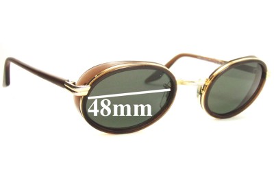 Ray Ban B&L W2314 Replacement Lenses 48mm wide 