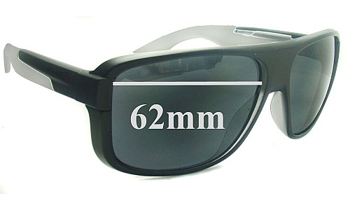 Arnette Glory Daze AN4161 Lentilles de Remplacement 62mm wide 