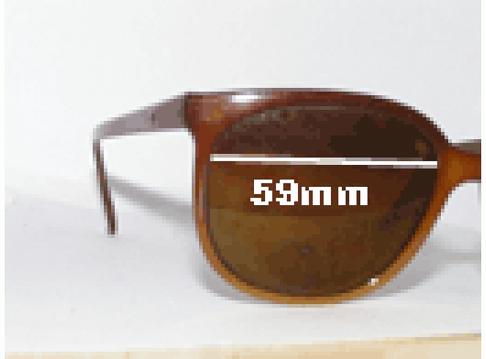 Sunglass Fix Lentilles de Remplacement pour Bolle 396 - 59mm Wide Sunglass Fix Lentilles de Remplacement pour Bolle 396 - 59mm Wide