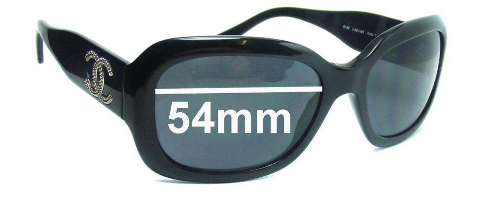 Sunglass Fix Replacement Lenses for Chanel 5102 - 54mm Wide