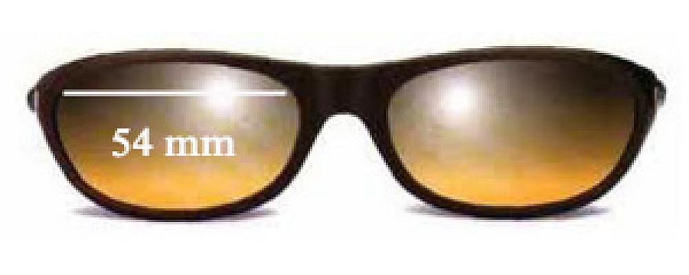 Sunglass Fix Replacement Lenses for Calvin Klein CK3014 - 54mm Wide