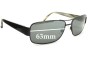 Sunglass Fix Replacement Lenses for CYMA SCM-1010 - 63mm Wide 
