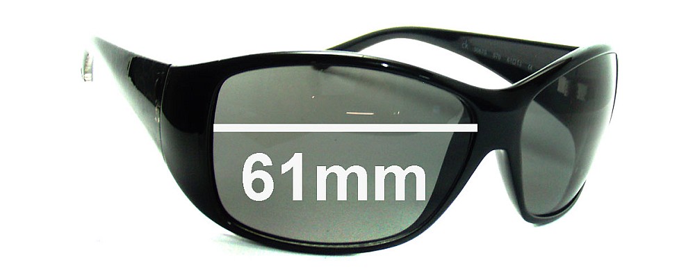 Sunglass Fix Replacement Lenses for Calvin Klein CK3067S - 61mm Wide