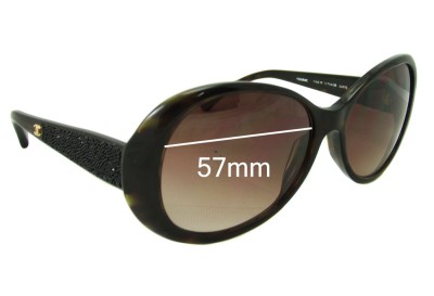 Chanel 6165-B Replacement Lenses 57mm wide 