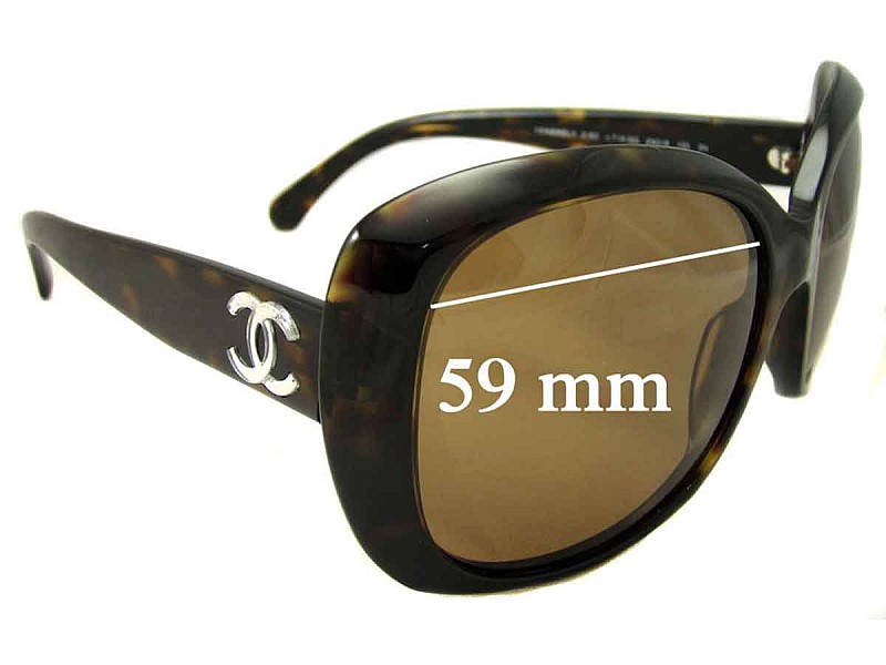 Chanel 5183 59mm Replacement Lenses by Sunglass Fix™