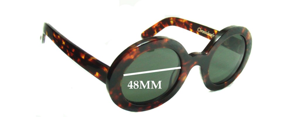 Sunglass Fix Replacement Lenses for Chronicles of Never Earth Bears Metal - 48mm Wide