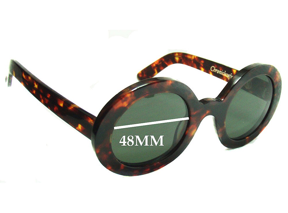 Sunglass Fix Replacement Lenses for Chronicles of Never Earth Bears Metal - 48mm Wide Sunglass Fix Replacement Lenses for Chronicles of Never Earth Bears Metal - 48mm Wide