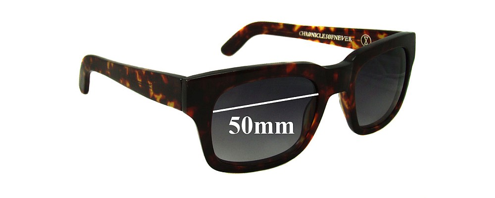 Sunglass Fix Replacement Lenses for Chronicles of Never Choroid Plexus - 50mm Wide