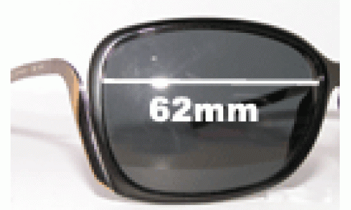 Sunglass Fix Replacement Lenses for Dolce & Gabbana DG4015 - 62mm Wide 