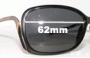 Sunglass Fix Replacement Lenses for Dolce & Gabbana DG4015 - 62mm Wide 