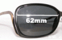 Sunglass Fix Lentes de Repuesto para Dolce & Gabbana DG4015 - 62mm Wide 