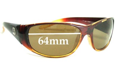 Dirty Dog Cougar Replacement Lenses 64mm wide 