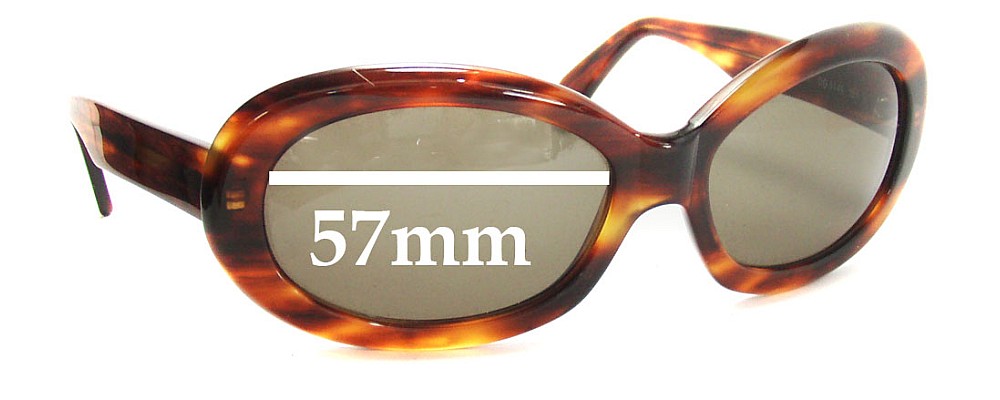 Sunglass Fix Replacement Lenses for Dolce & Gabbana DG514S - 57mm Wide
