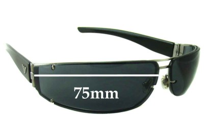 Emporio Armani Unknown Model Replacement Lenses 75mm wide 