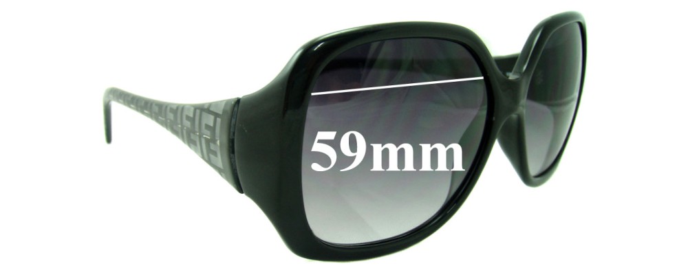 Sunglass Fix Replacement Lenses for Fendi FS 5145 - 59mm Wide