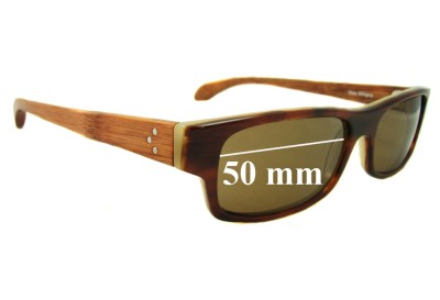 Fetch Mahogany Replacement Lenses 50mm wide 