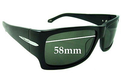 Flint Unknown Model Replacement Lenses 58mm wide 