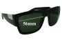 Sunglass Fix Replacement Lenses for Fox Racing The Decorum - 56mm Wide 