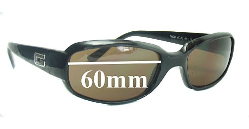 GUCCI ミラーレンズ サングラス Gucci GG8039 60mm Replacement Lenses by Sunglass Fix™