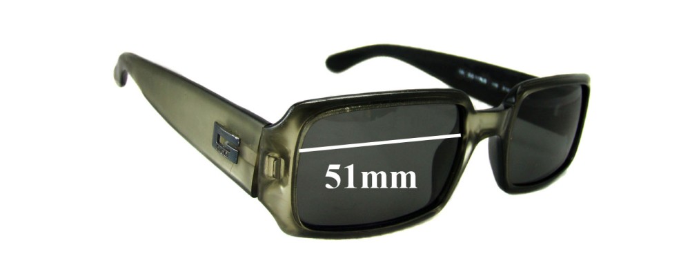 Sunglass Fix Replacement Lenses for Gucci GG1176/S - 51mm Wide