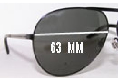Gucci GG1933/S Replacement Lenses 63mm wide 