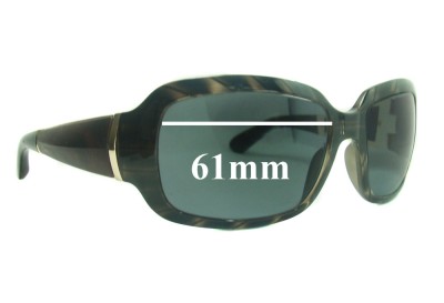 Jimmy Choo Trixie/S Replacement Lenses 61mm wide 
