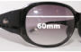 Sunglass Fix Replacement Lenses for Lacoste LA26403 - 60mm Wide 